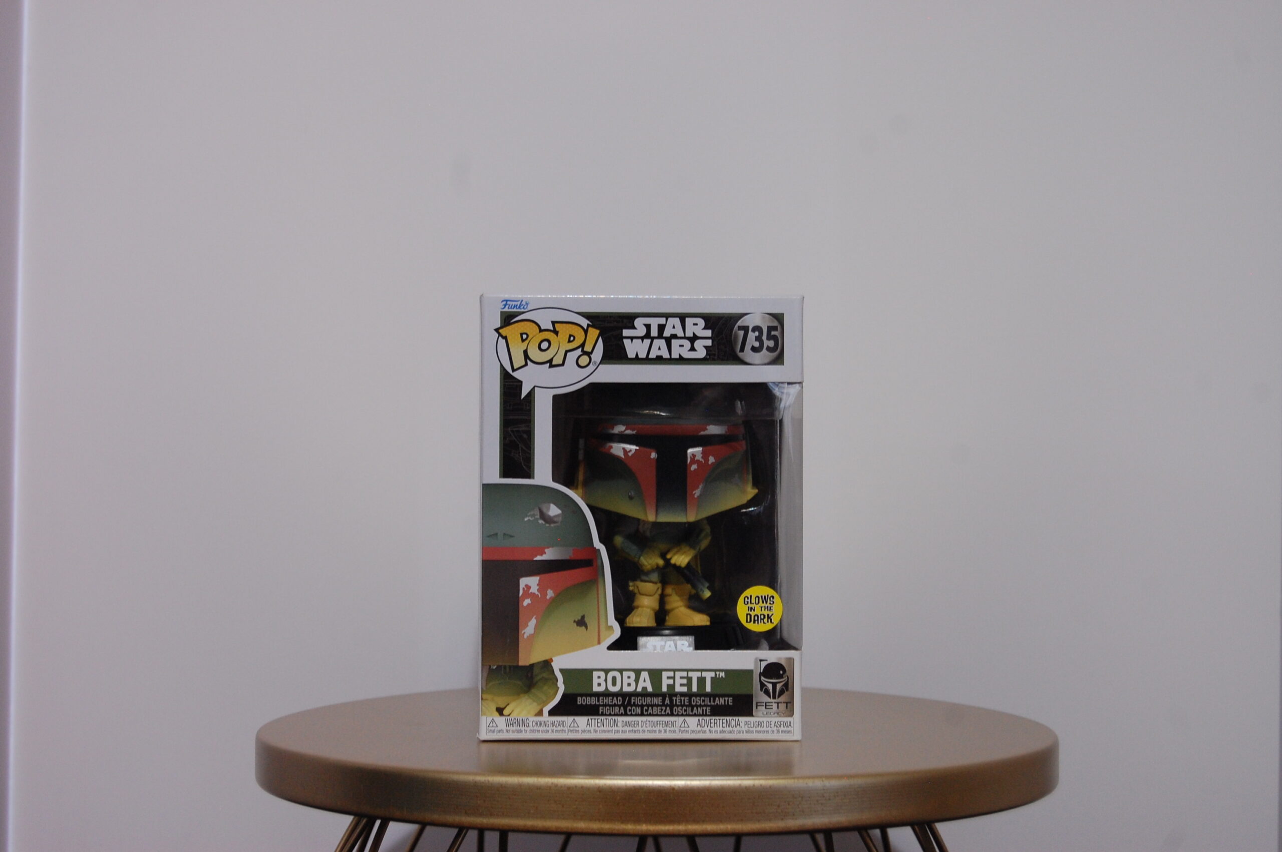 “Funko POP!” Star Wars: Boba Fett #735 (Glow in the Dark Bobblehead!)